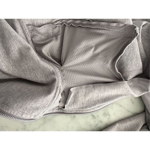 Lululemon active hoodie zip up jacket -sz 6- lavender - full zip- scuba - Picture 4 of 8